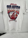White Atlanta Braves Since 1871 Retro Style T Shirt Men's