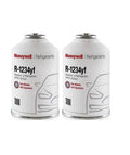 R-1234YF Can 8oz Refrigerant Honeywell MADE IN USA (2 Freon Cans)